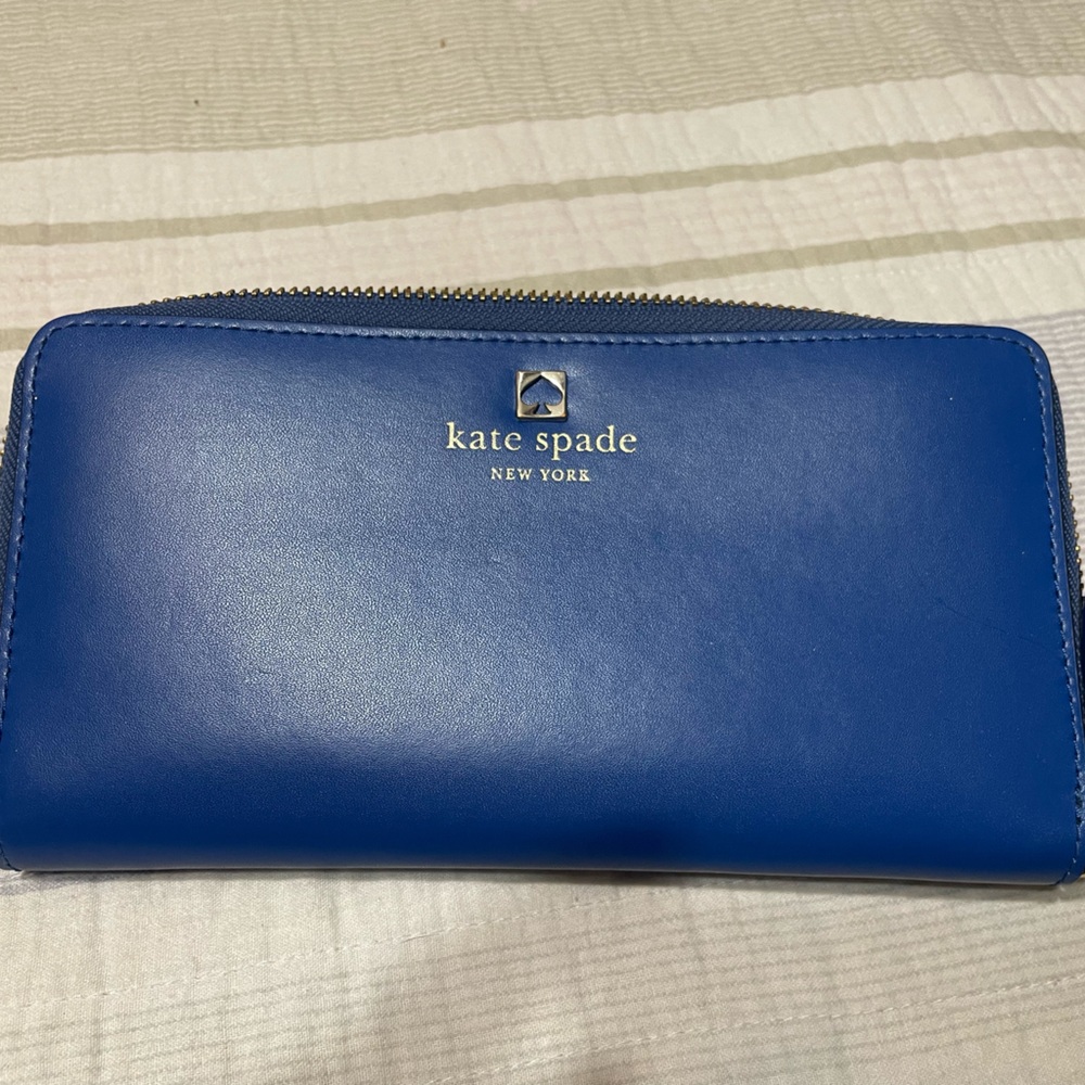 Kate Spade Blue Wallet